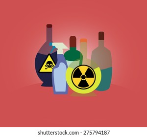 Illustration "poison bottle"