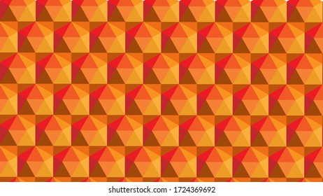 Illustration of POLYGON DESIGN and BACKGROUND