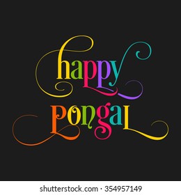 Illustration of Pongal festival.
