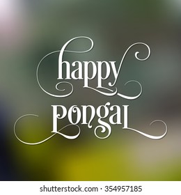 Illustration of Pongal festival.