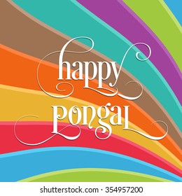 Illustration of Pongal festival.