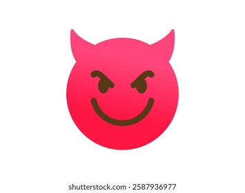 Illustration of an Popular Devil Emoji