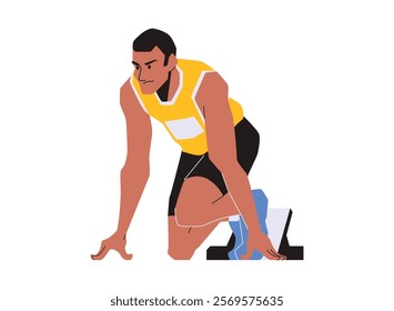 Illustration of an Popular Sports Runner Illustration