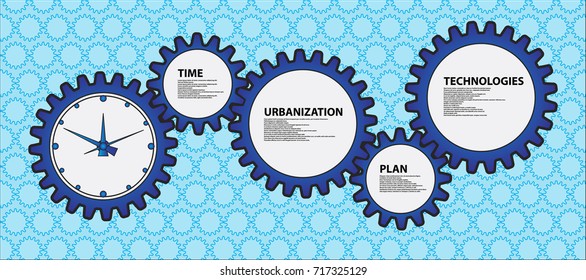 Illustration for the poster of the gear and hours
