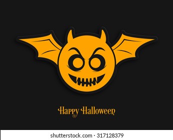 illustration of poster,banner or invitation of Halloween party.