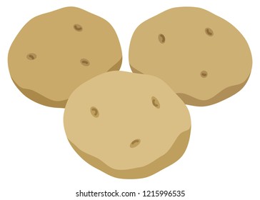 Illustration of potato.