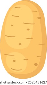 ilustração de batatas em um fundo branco