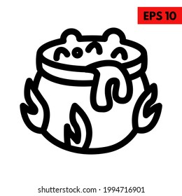 illustration of potion line icon