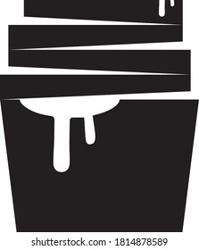 illustration of a power tea muffin