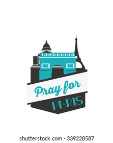 Illustration "Pray for Paris"