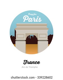 Illustration "Pray for Paris"