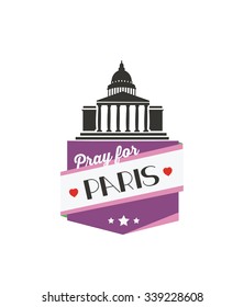Illustration "Pray for Paris"