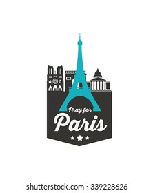 Illustration "Pray for Paris"