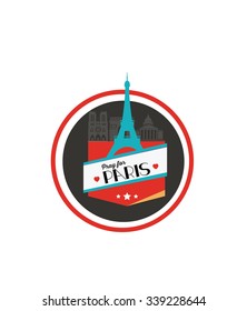 Illustration "Pray for Paris"