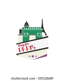 Illustration "Pray for Paris"