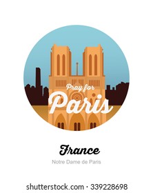 Illustration "Pray for Paris"