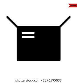 illustration of present glyph icon 