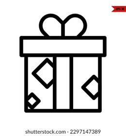 ilustración del icono de línea actual 