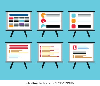 
illustration of the presentation screen