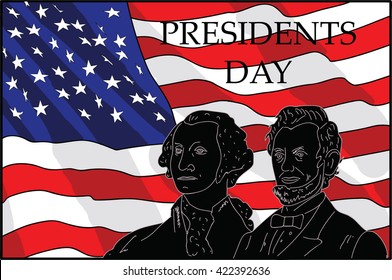 illustration of Presidents Day