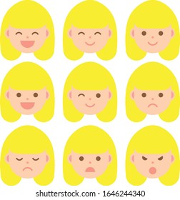 
Illustration of a pretty girl