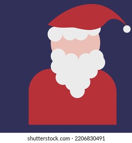 Ilustración del bonito Santa Claus