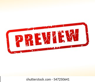 Illustration of preview text 