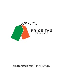 Illustration Of Price Tag Logo Template Vector