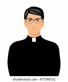  illustration of a priest