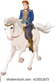 
Illustration of Prince Charming riding a horse

 svg