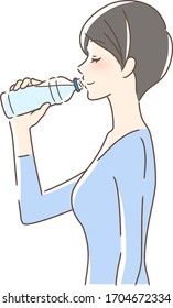 ペットボトル 飲む 人 のイラスト素材 画像 ベクター画像 Shutterstock