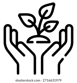 Una ilustración que promueve la plantación de árboles para la sostenibilidad ambiental.