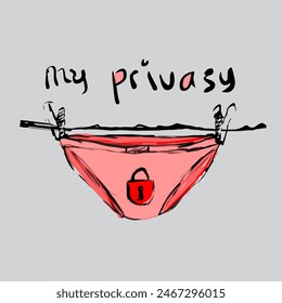 ilustración de la protección de su único artículo valioso, de los hombres philandering