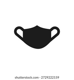 An illustration of a protective face mask