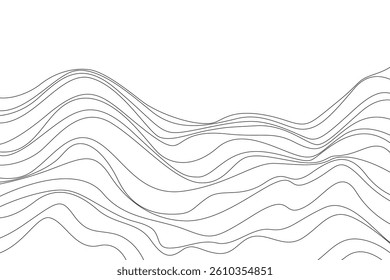 illustration of psychic waves, spiral pattern, zebra lines, illusion art background
