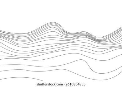 illustration of psychic waves, spiral pattern, zebra lines, illusion art background