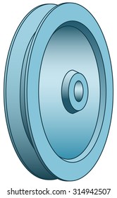 Illustration of the pulley icon