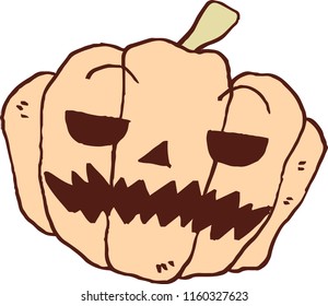 Illustration of pumpkin 