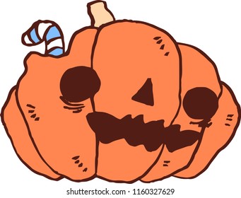 Illustration of pumpkin 