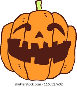 Illustration of pumpkin 