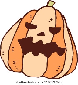 Illustration of pumpkin 