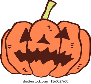 Illustration of pumpkin 