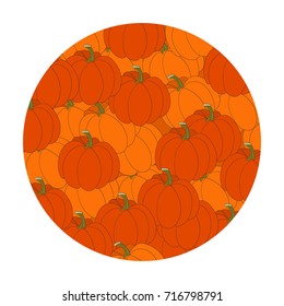 Illustration of pumpkins