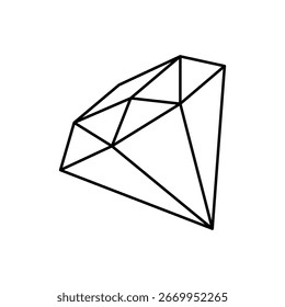 La ilustración del diamante puro
