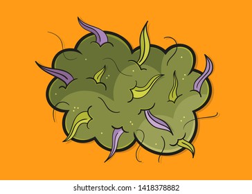 Weed Smoke Drawing High Res Stock Images Shutterstock