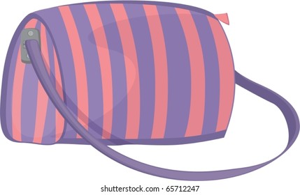 illustration of purse on a white background