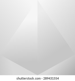 Illustration of a pyramid. EPS 10.