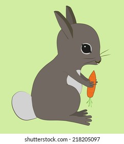 An illustration of a rabbit