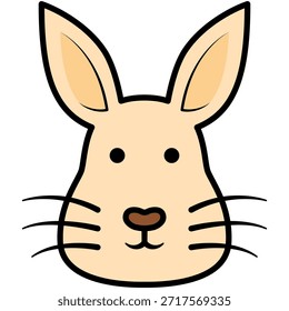 Illustration der Kaninchenkopfdarstellung