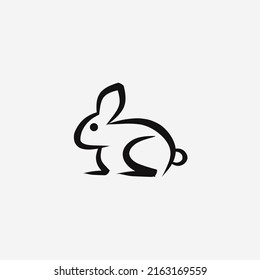 illustration of a rabbit icon